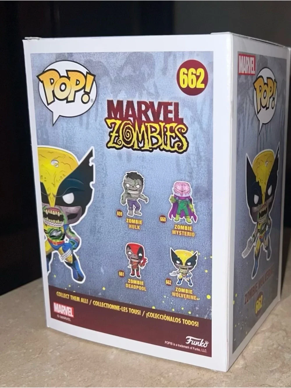 Funko Pop! Marvel Zombies #662 Zombie Wolverine - Yellow, Black & Green